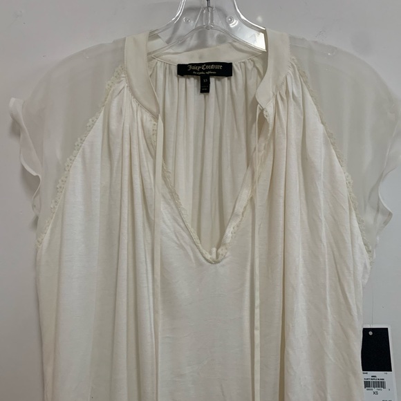 Juicy couture Flirty Ruffle Blouse - Picture 3 of 7